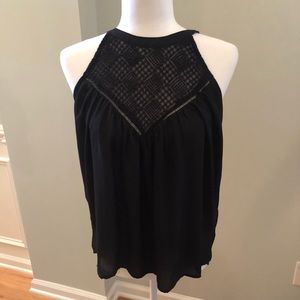 Adorable Black Halter Top